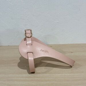 NWOT Pet Life Blush Pink Leather Belt